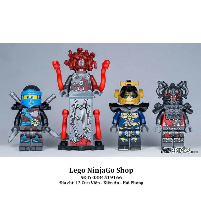 Bộ lắp ráp xếp hình NOT Lego Ninjago Movie 70625 Bela No.10582 453+ PCS: Siêu Xe Bọc Thép Samurai X