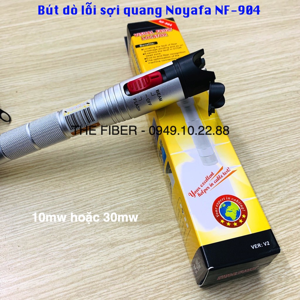 Bút dò lỗi sợi quang NOYAFA NF-904 10mw/30mw