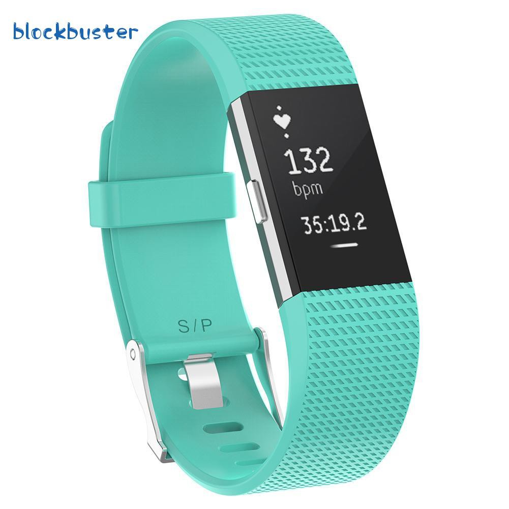 (hàng Bán Chạy) Dây Đồng Hồ Thể Thao Bằng Silicone Mềm Đáng Yêu Cho Fitbit Charge 2