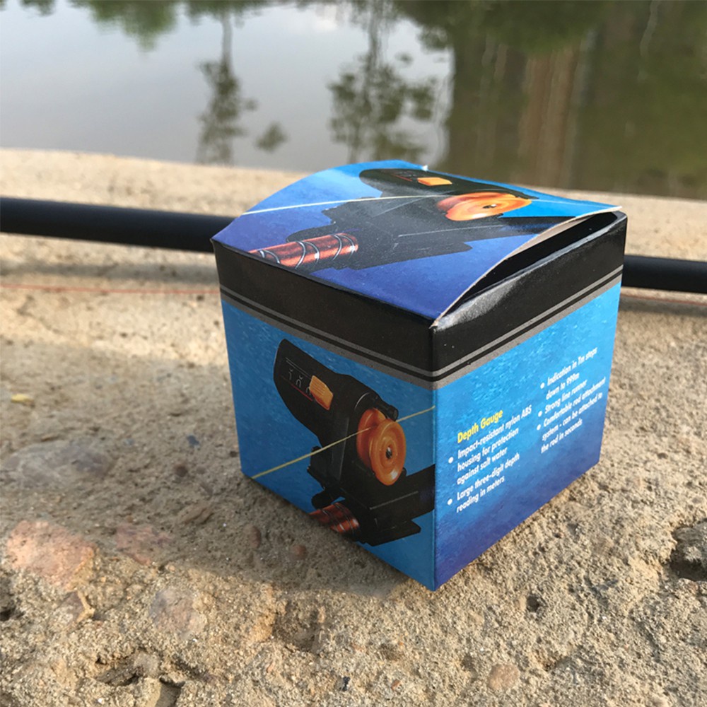 MUVAKO Đồng Hồ Đo Độ Sâu Dây Câu Cá 0-999M