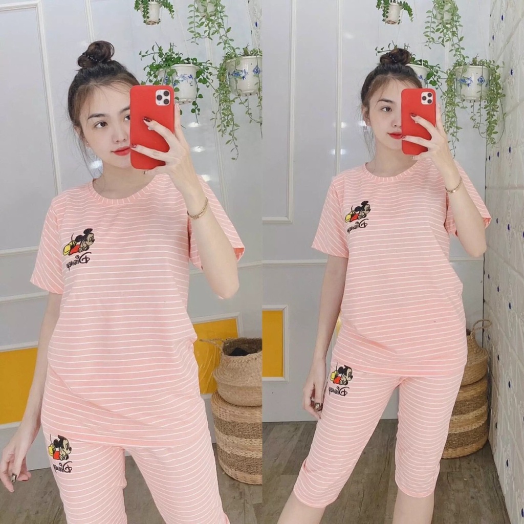 SET BỘ MẶC NHÀ CỰC XINH PHONG CÁCH HÀN