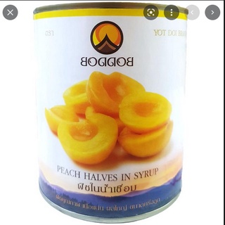 Đào Ngâm BoDDob 820gram - Trái Cây Đóng Hộp Chất Lượng