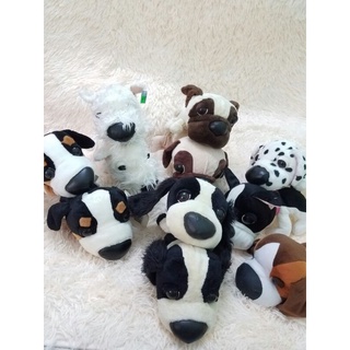 gấu bông The Dog con chó đầu to size lớn và móc khoá