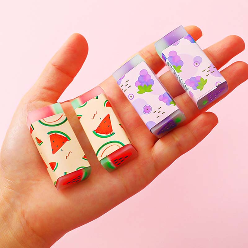 Cục tẩy họa tiết trái cây đáng yêu