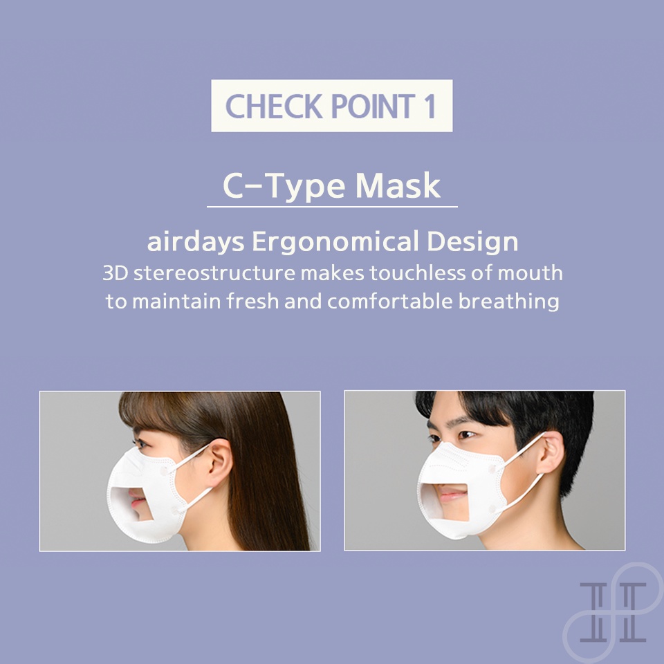 Korea airdays Freestyle color mask breathable I Freestyle