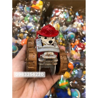 Đồ chơi 4 chú chó cứu hộ bằng nhựa