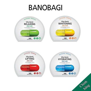 Mặt Nạ Giấy Viên Thuốc Banobagi Anti Wrinkle Whitening Vita Genic Mask 30ml