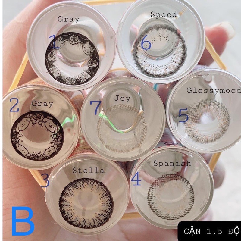Lens Thái Cận 1,5 Độ (Cam kết hàng chính hãng)