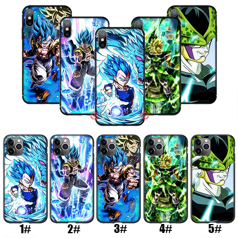 Ốp điện thoại silicon mềm họa tiết Dragon Ball Goku 29YTR cho iPhone SE XR 5 5s 6 6s 7 8 Plus 11 Pro Max