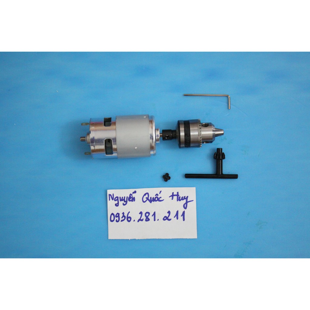 Combo chế tạo khoan motor 775 180w 12-24v