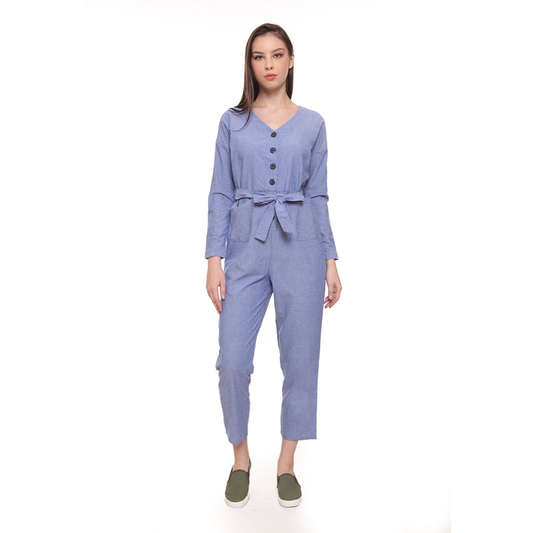 Jumpsuit Colorlox màu Xanh dương