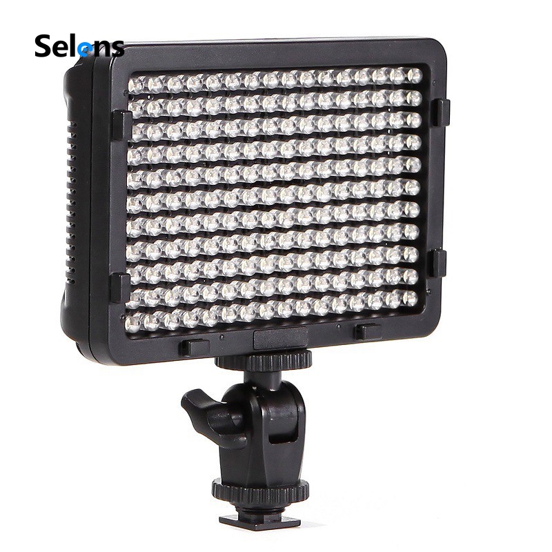 Đèn LED Selens hỗ trợ ánh sáng chụp ảnh tiện lợi dành cho máy ảnh