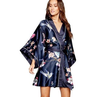Choàng Phi Lụa Hoa Sang Trọng Ted Baker