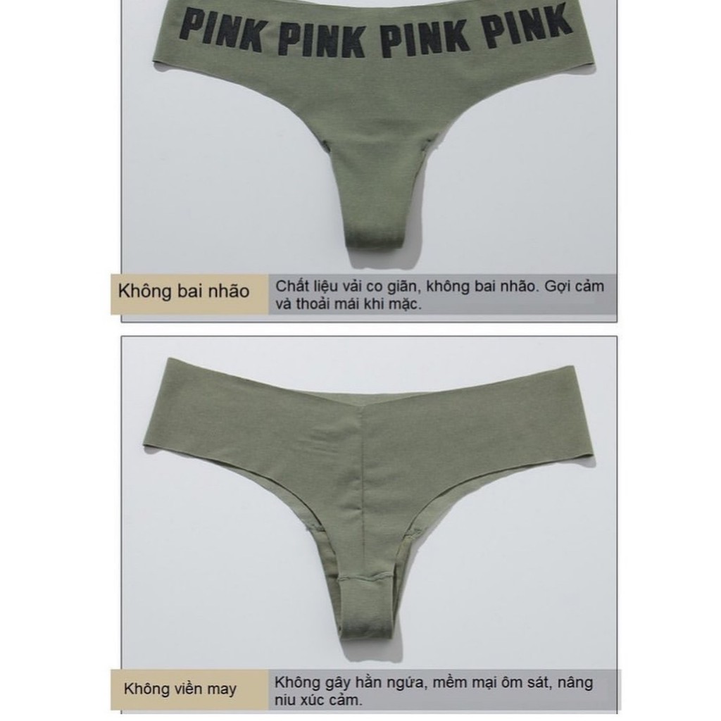 Quần lót lọt khe siêu cao cấp hãng PINK E3 | BigBuy360 - bigbuy360.vn