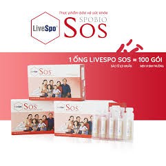 Livespo spobio SOS làm giảm triệu chứng tiêu chảy cấp [ FREE SHIP ]