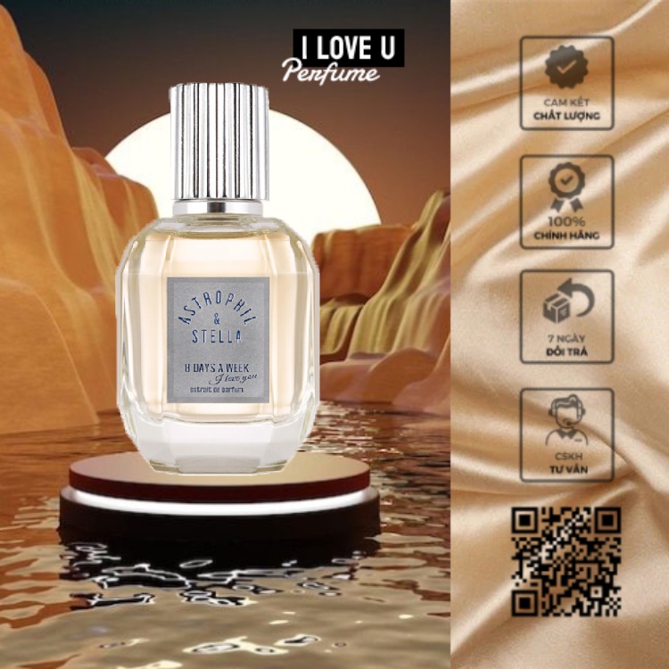 𝐀𝐒𝐓𝐑𝐎𝐏𝐇𝐈𝐋 & 𝐒𝐓𝐄𝐋𝐋𝐀 - Nước hoa 8 Days a Week I love you - 10ml ┇ ɪ ʟᴏᴠᴇ ᴜ ᴘᴇʀғᴜᴍᴇ