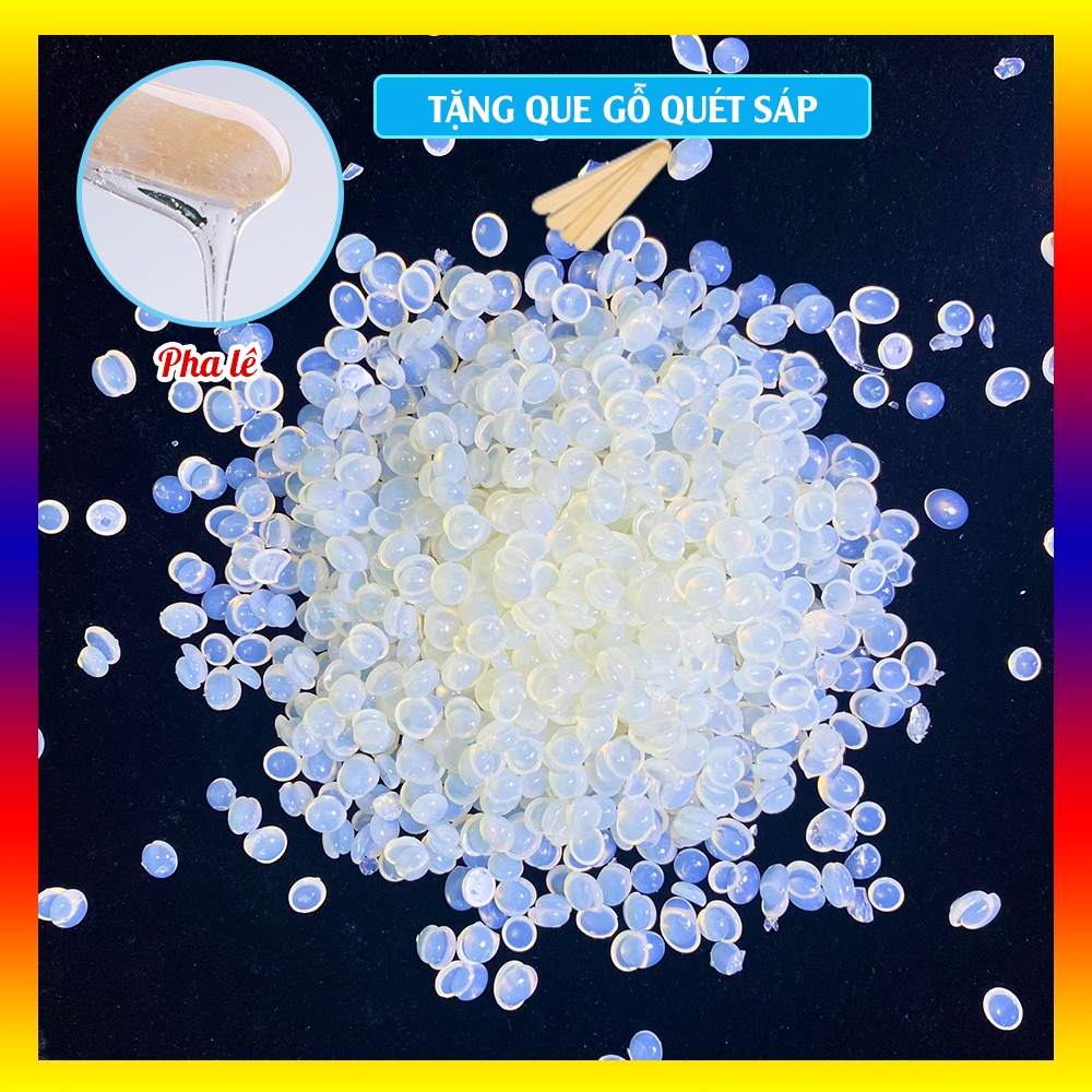 Sáp wax tẩy lông Premium RAY Wax bean nóng trong suốt - 100g - Wax tẩy lông nách, lông vùng kín, lông chân tay, ria mép