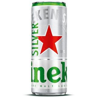 Thùng Bia Heineken Xanh / Silver 24 Lon 330ml (Giao Hàng: Now / Grab)