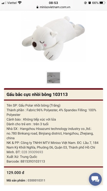 Gấu bông chất siêu mềm mịn