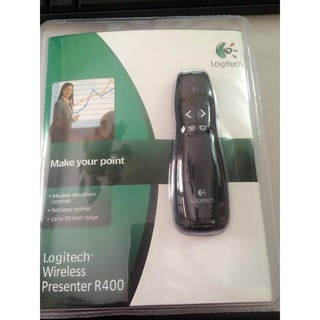 Bút trình chiếu logitech R400+ tặng kèm BAO DA VÀ PIN
