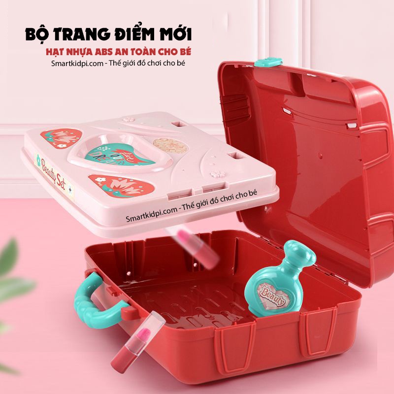 [HÀNG LOẠI 1] Đồ chơi trang điểm bé gái hình cặp siêu đẹp 3 trong 1 mẫu mới nhất 2021