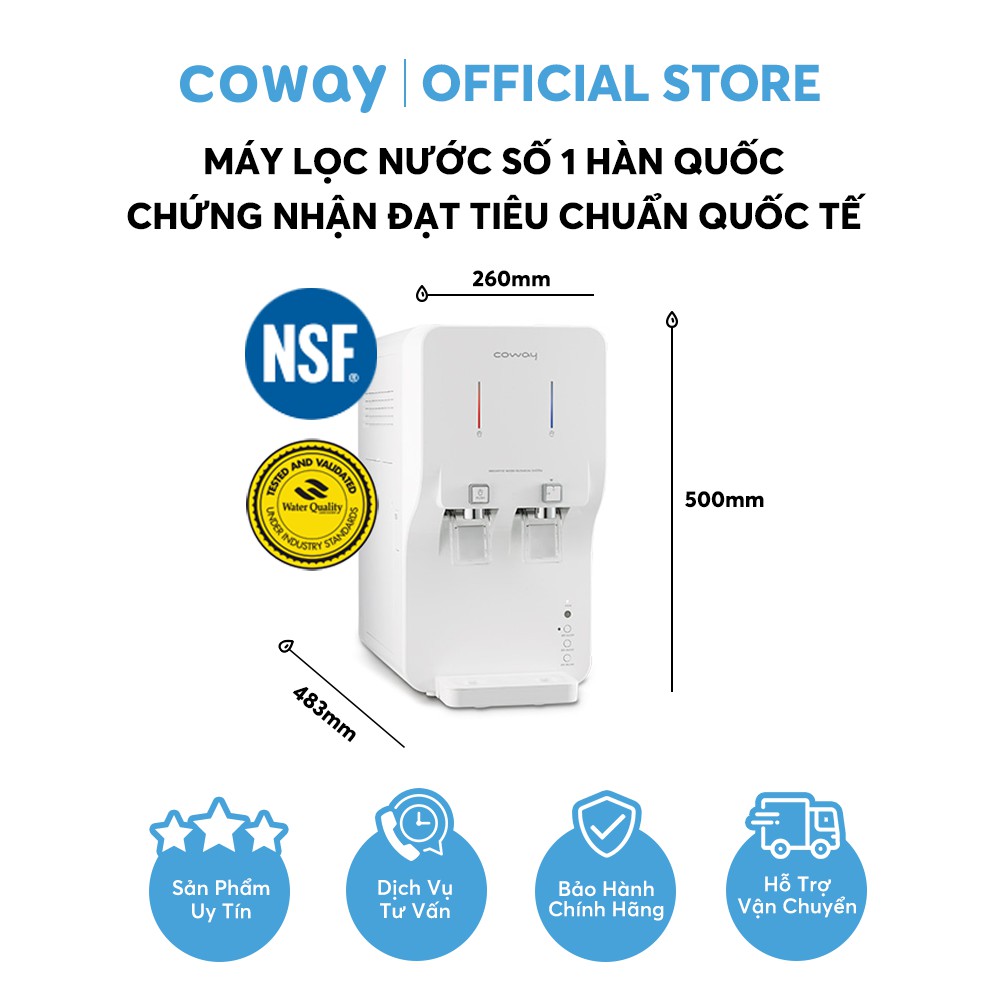 [Mã ELTECHZONE giảm 5% đơn 500K] Máy lọc nước Coway Neo 2 CHP-260L