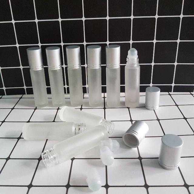 Chai chiết nước hoa 10ml - vỏ chai thủy tinh dạng lăn