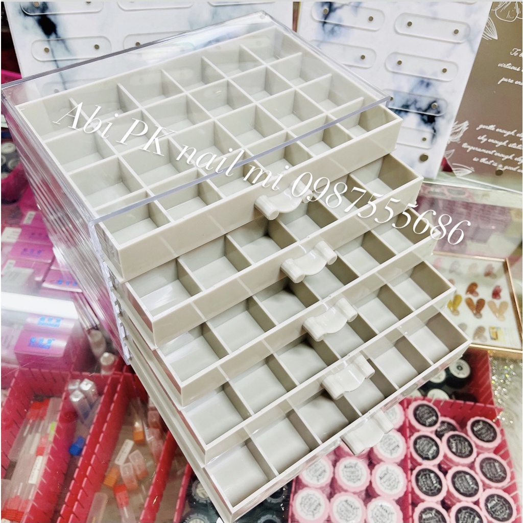 Khay đựng đá 5 tầng