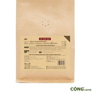 Cà phê bột 250gr pha máy Cộng Cà Phê
