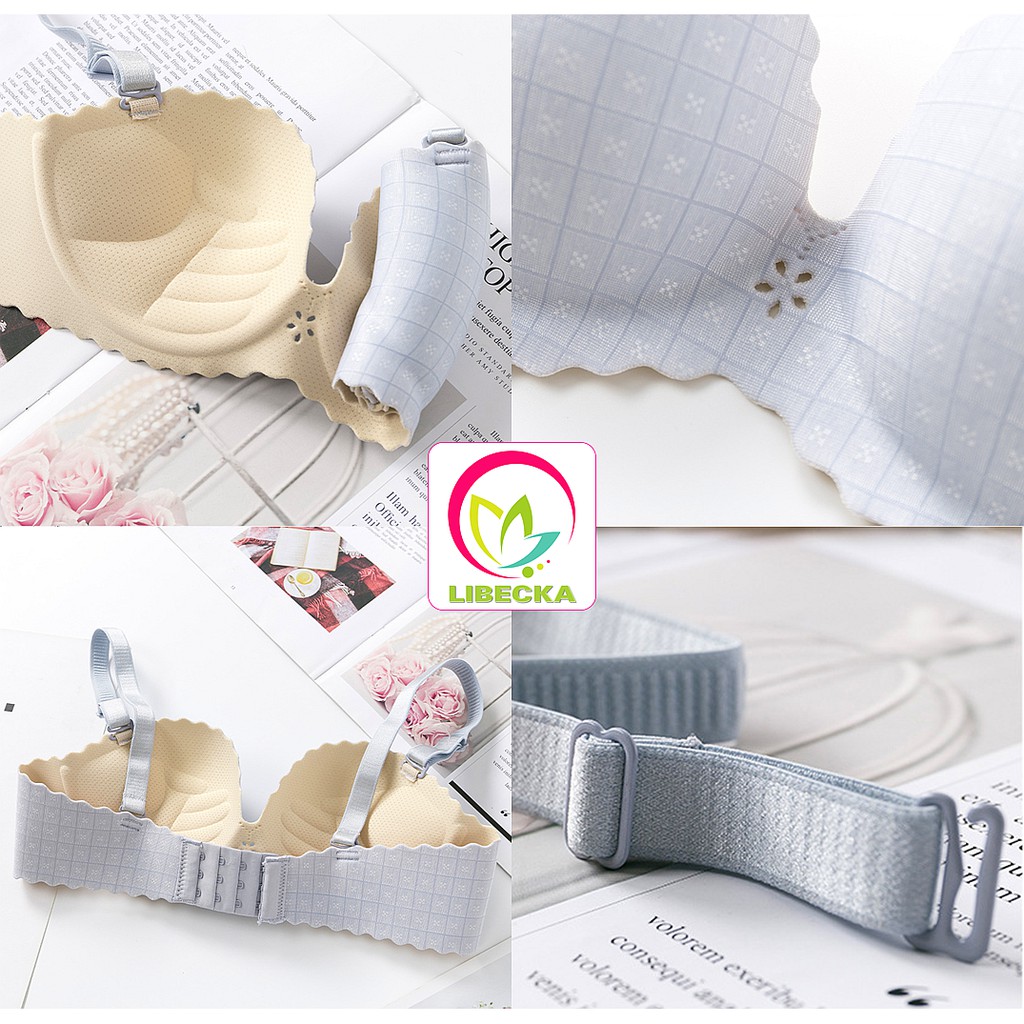 Áo ngực nữ dễ thương su đúc không gọng bàn tay nâng ngực Sexy gợi cảm thoáng khí hàng cao cấp-dolotgiatot