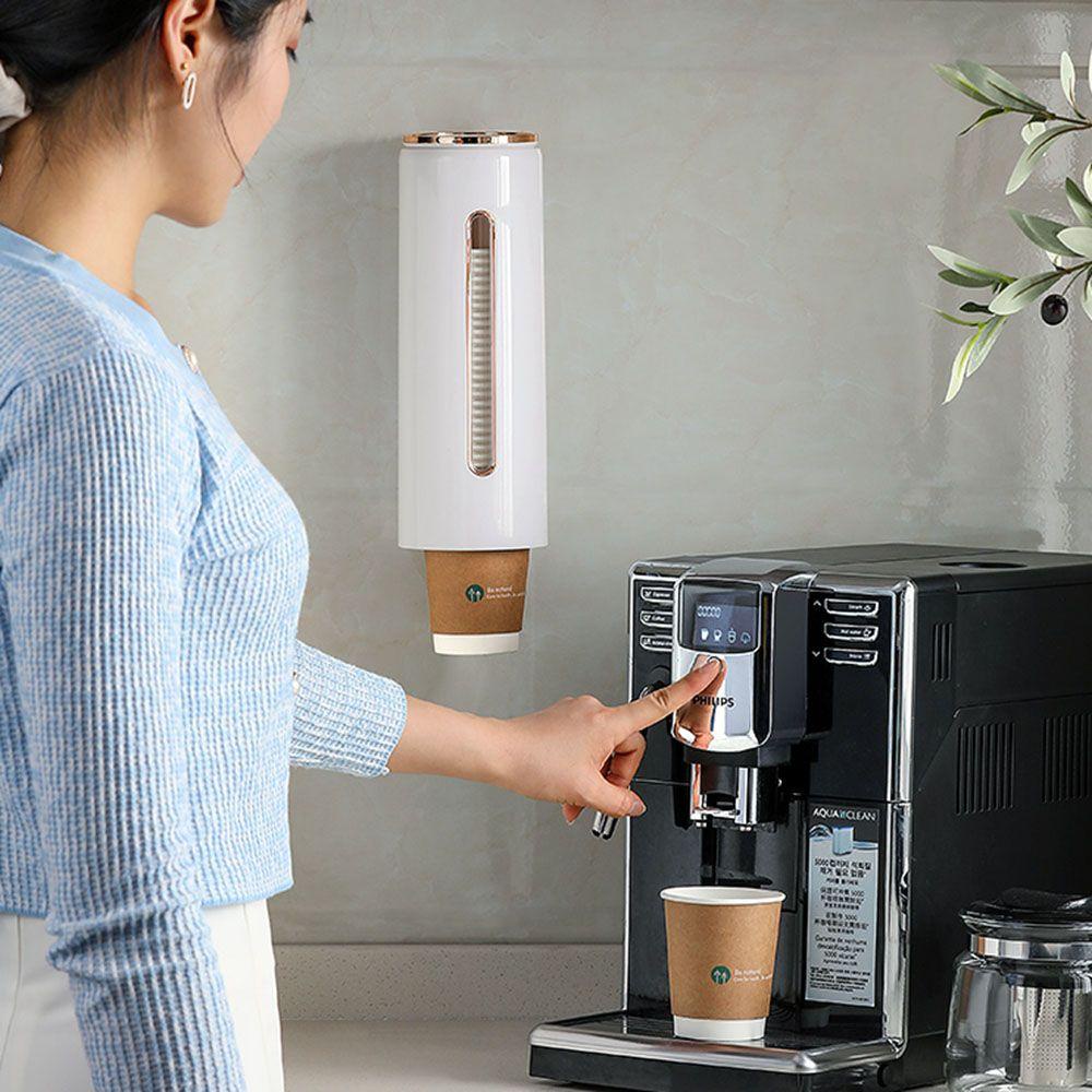 YIYU 1 Hộp Đựng Cốc Nước Chống Bụi Bằng Nhựa Gắn Tường Tiện Dụng Cho Nhà Bếp / Phòng Khách