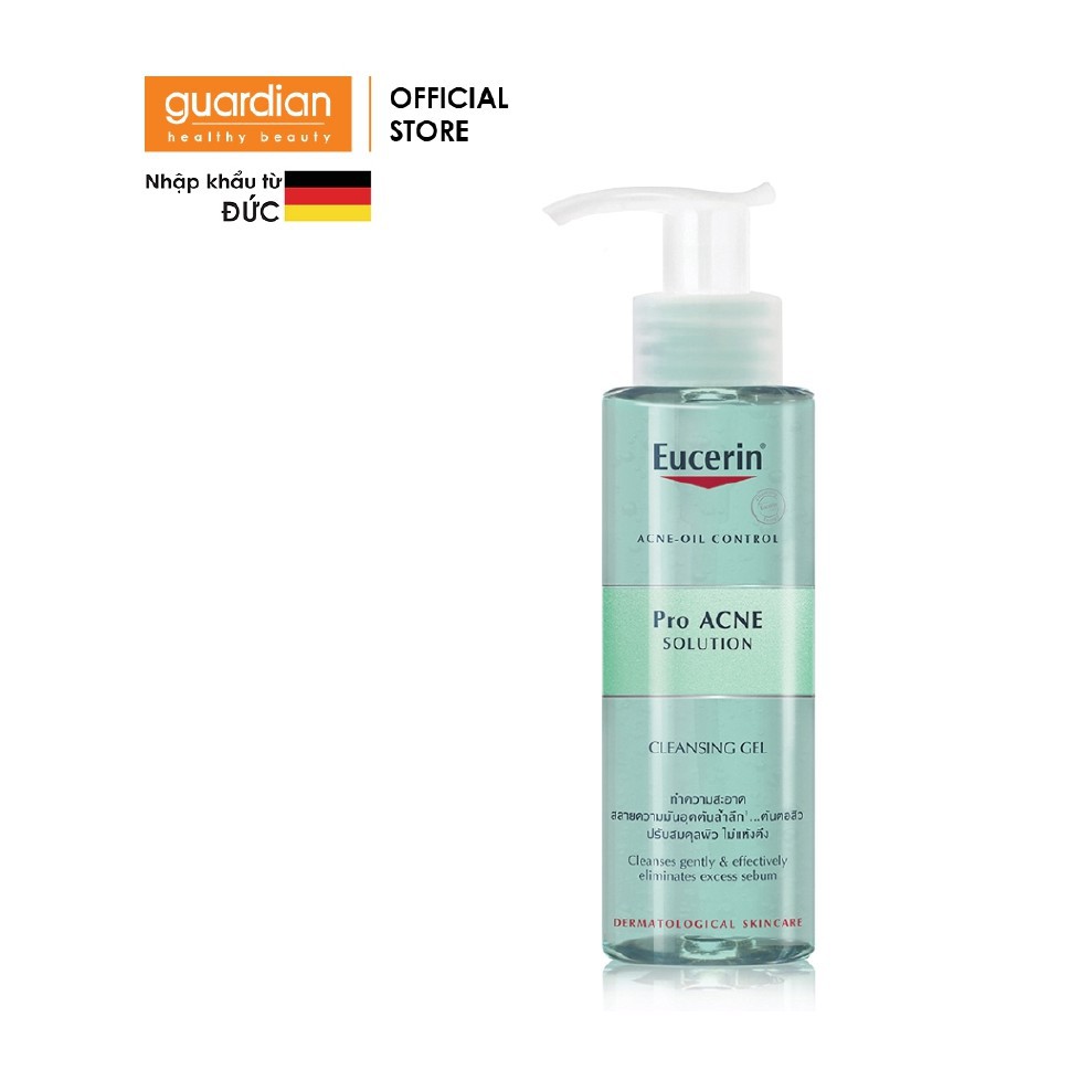 Gel Rửa Mặt Giảm Mụn Eucerin ProAcne 200ml