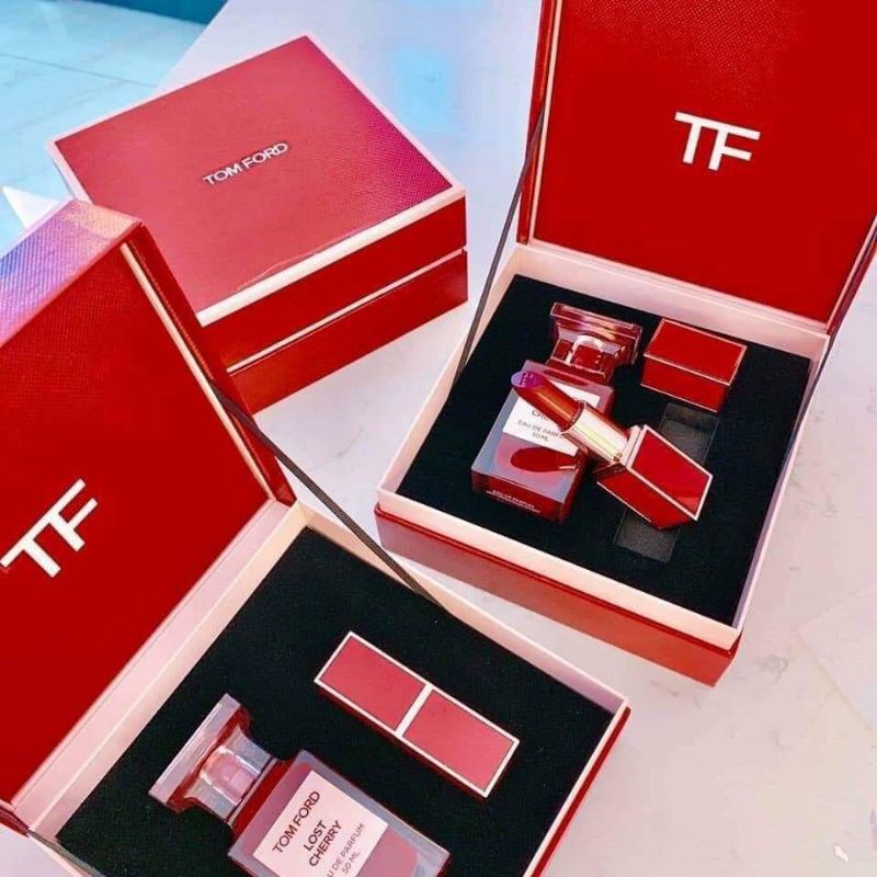 SET GIFT NƯỚC HOA FULL BOX CHÍNH HÃNG TOM FORD LOST CHERRY | BigBuy360 - bigbuy360.vn