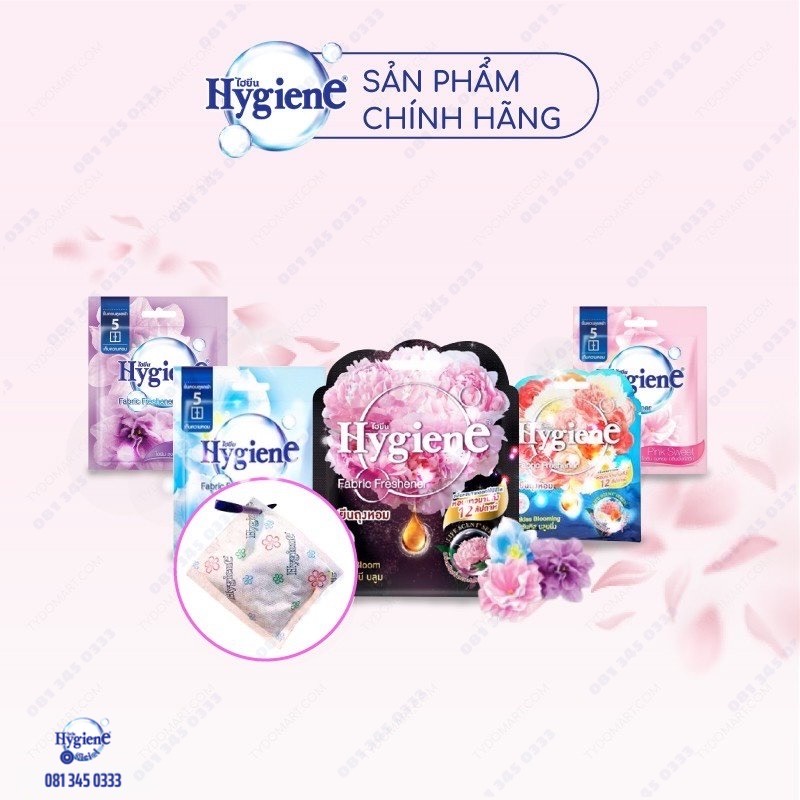 Túi Thơm Hygiene Thái Lan Cao Cấp Treo Phòng, Treo Xe