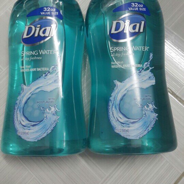 Tắm DIAL Spring Water all day freshness 946ml | BigBuy360 - bigbuy360.vn