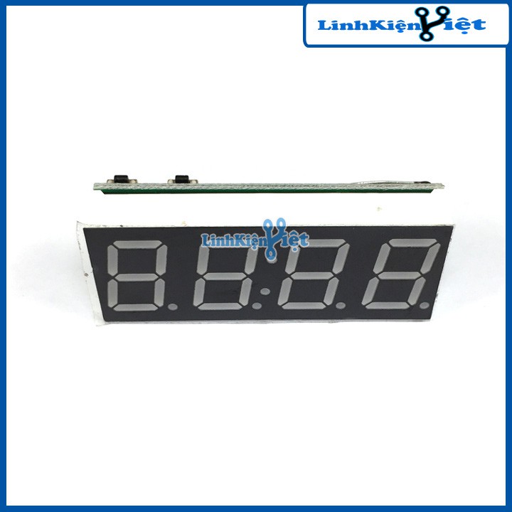 Module Đồng Hồ DS1302 Hiển Thị Điện áp + Nhiệt Độ