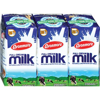 Thùng 24 hộp Sữa Tươi Tiệt Trùng Avonmore Nguyên Chất 200ml