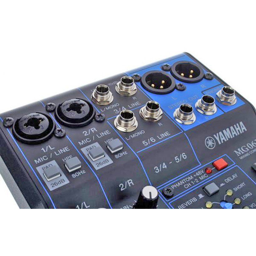 Mixer Yamaha MG06X - Bàn trộn âm thanh Yamaha MG06X - TRƯỜNG THỊNH AUDIO