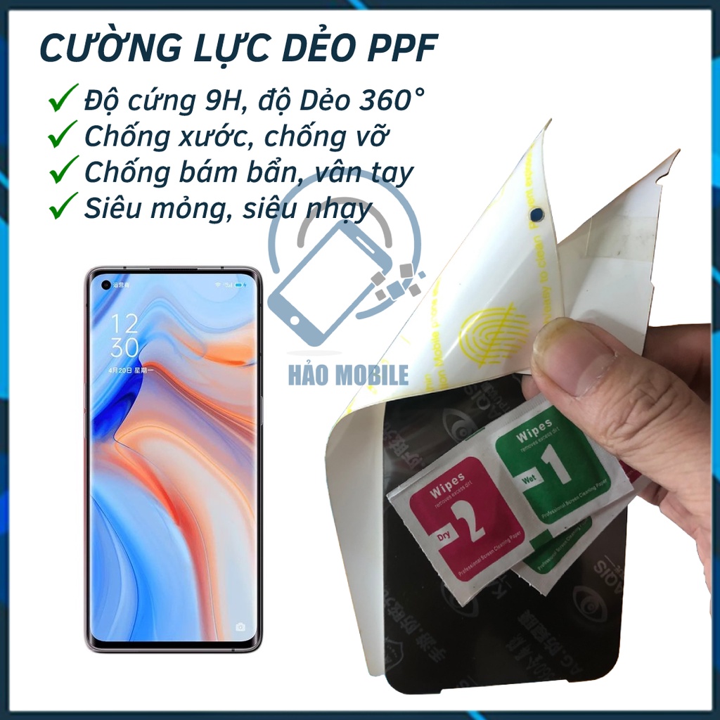 Dán dẻo PPF Oppo Reno4 Pro