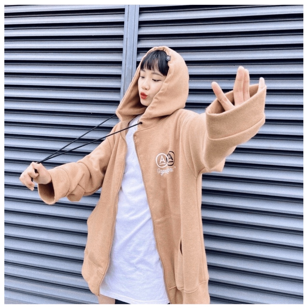 Áo Khoác Oversize From Rộng , Áo Khoác Nỉ Bông Ngoại Nhập Cao Cấp  Kiểu hoodie nam nữ TP [NewUnisex]