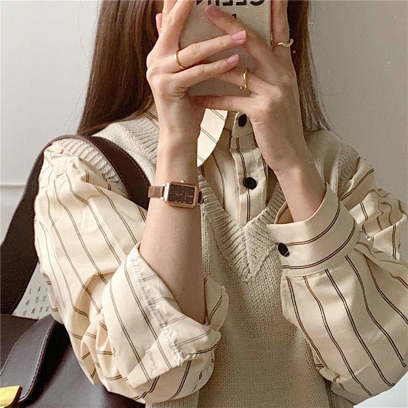 Cô. Winner's Đồng Hồ Đeo Tay Mặt Vuông Nhỏ Màu Xanh Lá Cây Thời Trang vintage Chất Lượng Cao Có Dây Đeo Hình Chữ Nhật Phong Cách retro Sang Trọng Cho Nữ