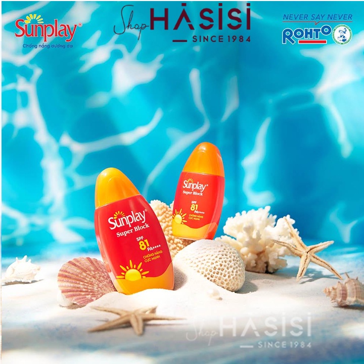 Kem Chống Nắng SUNPLAY - Super Block SPF81/PA++++ 70g