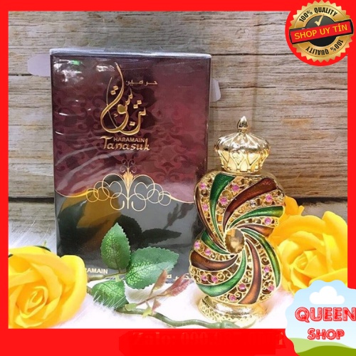 Tinh Dầu Nước Hoa Dubai Nội Địa Tanasuk Haramain 12ml, Với Hương Thơm Nồng Và Sang