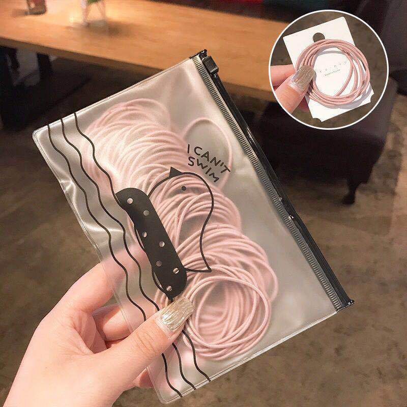 Set Dây Buộc Tóc PIlu Gói 100c chun buộc tóc