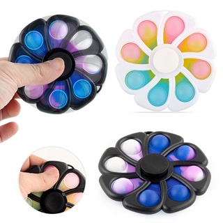 Con quay đồ chơi Fidget Spinner POP IT | Đồ chơi thổi bong bóng có nhạc vui nhộn