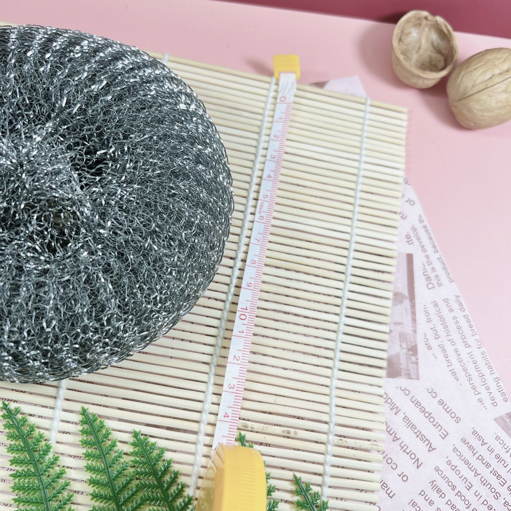 Cước Rửa Chén, Chà Nồi Tẩy Vết Bẩn Loại To DẠNG BÁNH XE