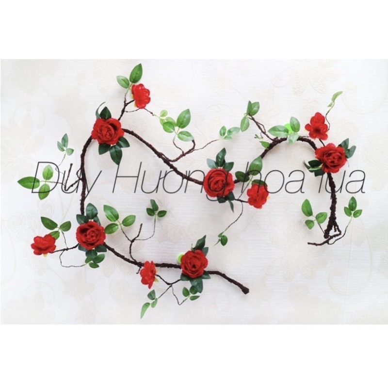 Dây trà cổ - dây rừng giả - dây hoa trang trí