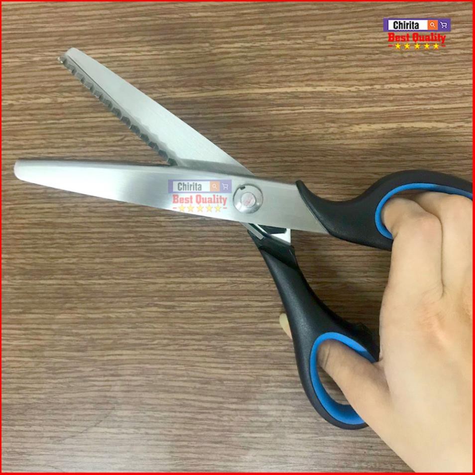 Kéo Cắt Vải Răng Cưa Nghệ Thuật Cao Cấp SHEAR JD2009-1