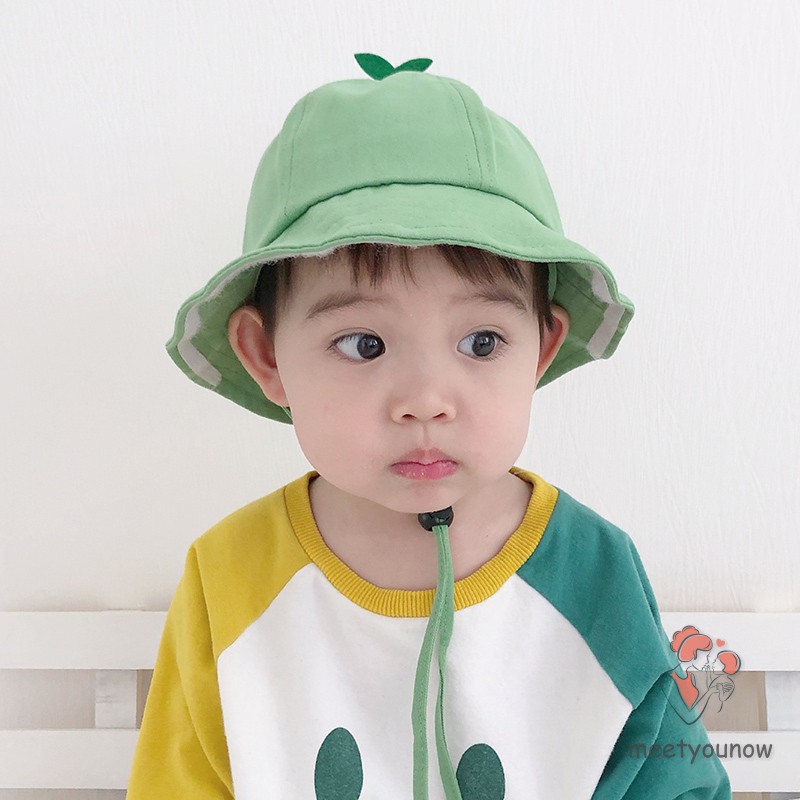 Mũ Lưỡi Trai Chất Cotton Chống Tia Uv Cho Bé