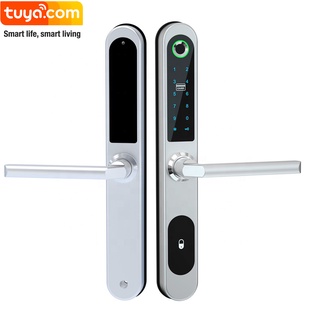 Khóa vân tay Tuya, Smart Life cửa nhôm P8